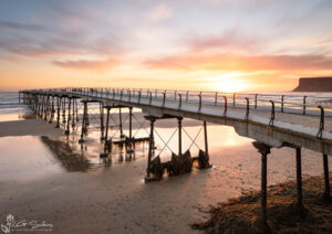Saltburn Pier After The Storm