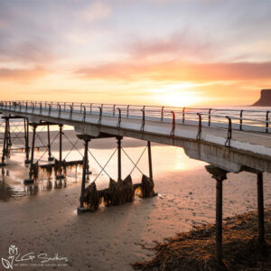 Saltburn Pier After The Storm Photo Slate