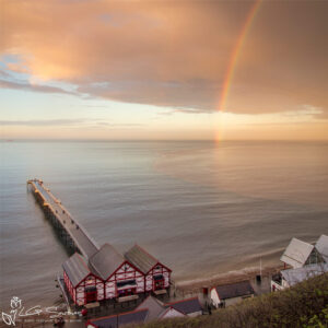 Saltburn Rainbow Mini Foam Board Print