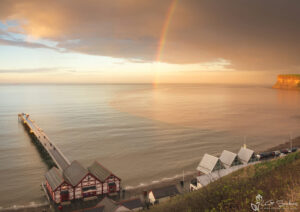 Saltburn Rainbow Over Huntcliff