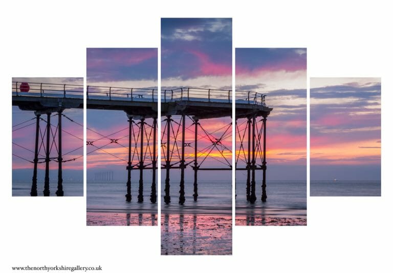 Saltburn Silhouette 5PCS Wall Art