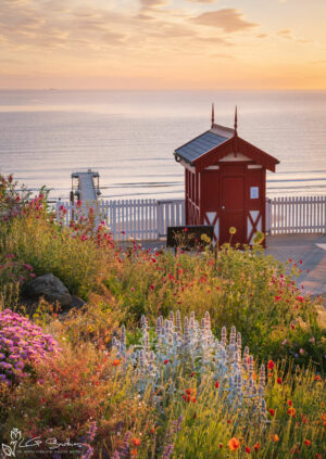 Saltburn Summer Solstice Sunrise From The Cliff Lift Portrait 2022
