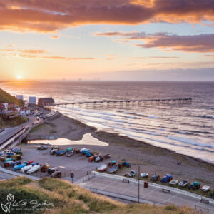 Saltburn Sunset Cat Nab 2016 Photo Slate