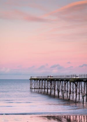 Saltburn Winter Sunset