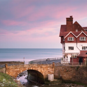 Sandsend Calm Evening Photo Slate