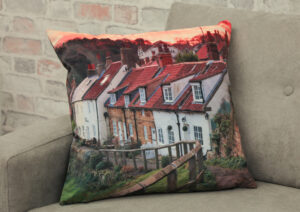 Sandsend Double Sided Velvet Cushion