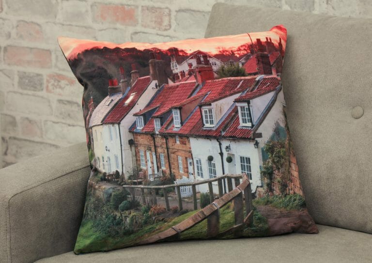 Sandsend Double Sided Velvet Cushion