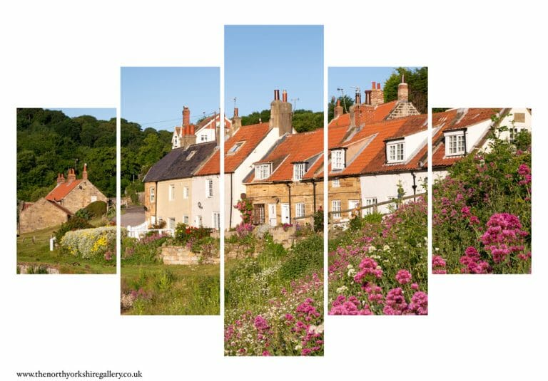 Sandsend Morning 5PCS Wall Art