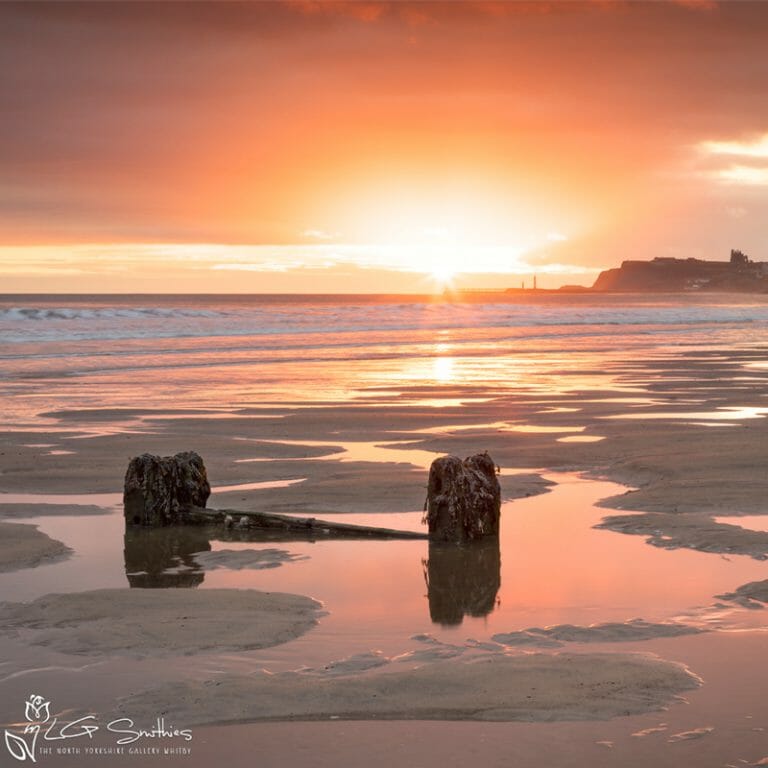Sandsend Morning Photo Slate