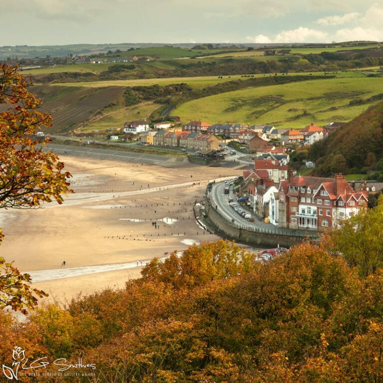 Sandsend In The Autumn Photo Slate