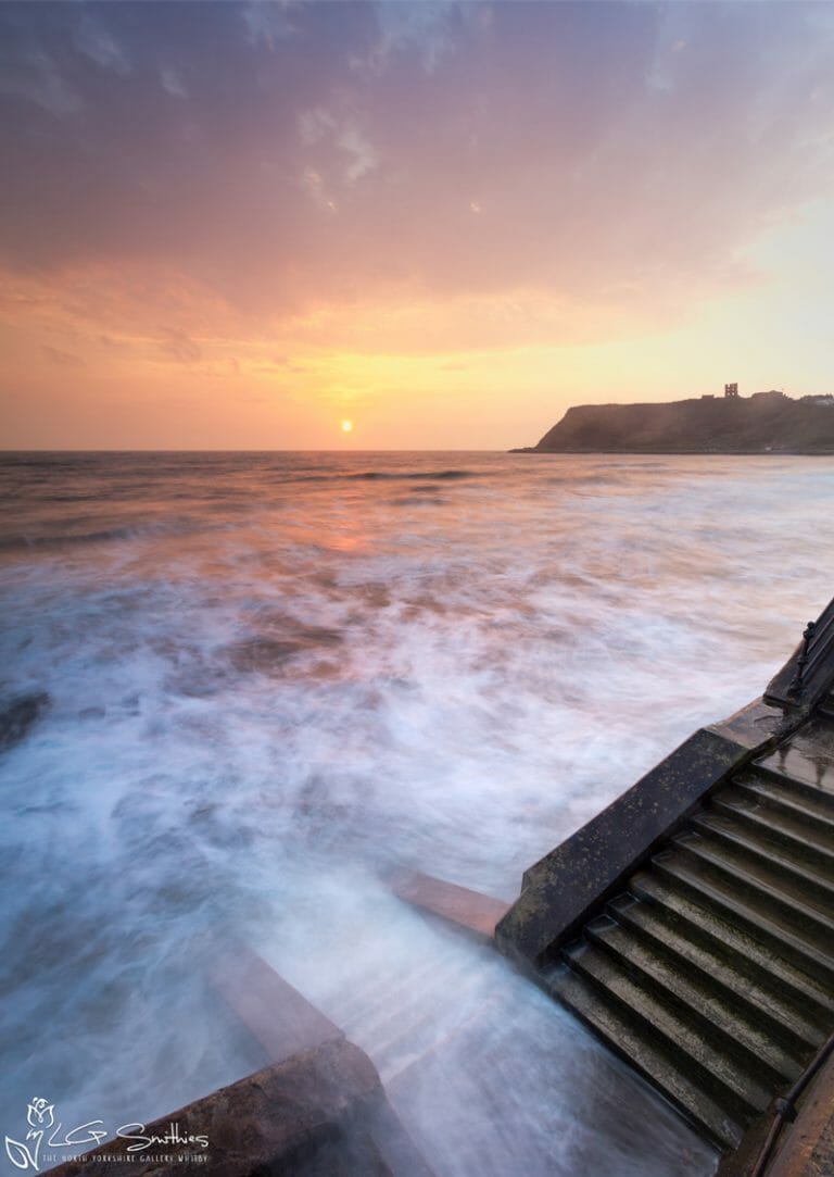 Scarborough Storm At Sunrise