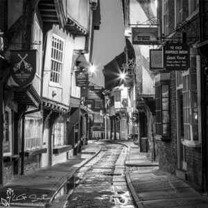 Shambles 2020 Black and White Photo Slate