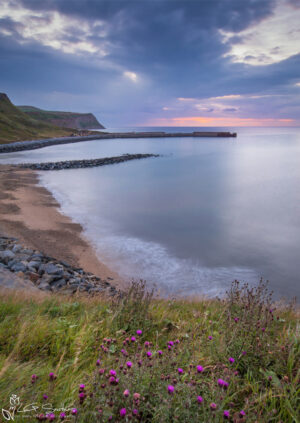 Skinningrove Jetty From The Cleveland Way