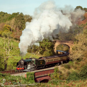 Southern Railway's S15 No.825 At Darnholme On The North York Moors Railway Photo Slate
