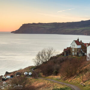 Spring Morning At Robin Hood's Bay Photo Slate