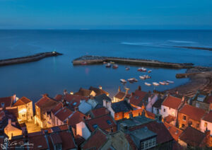 Staithes Boats In The Harbour