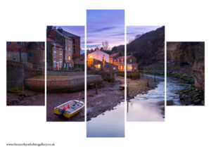 Staithes Dale House Beck 5PCS Wall Art