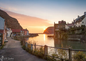 Staithes Harbour Sunrise