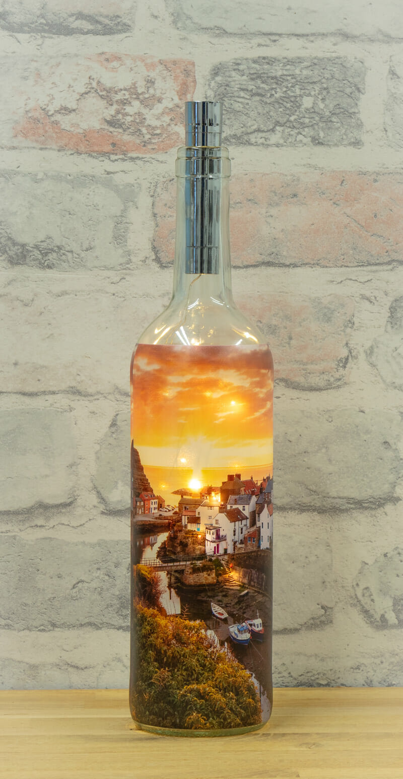 Yorkshire Coast Light Up Bottles