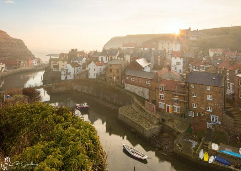 Staithes In The Mist