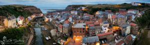 Staithes Night Slim Panoramic