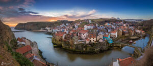 Staithes From Cowbar Panoramic
