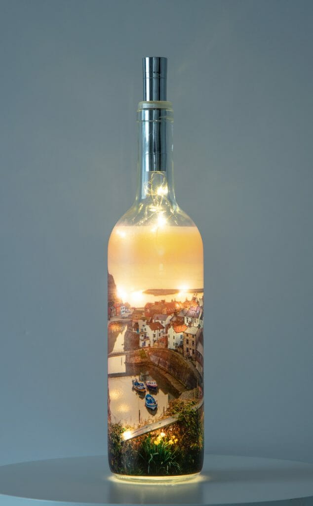 Staithes Light Up Bottles