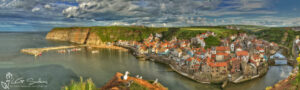 Staithes Village Slim Panoramic