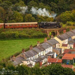 Standard Tank Leaving Grosmont Photo Slate