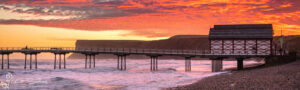 Stunning Saltburn Sunrise Slim Panoramic