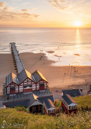 Summer Solstice Sunrise At Saltburn Pier