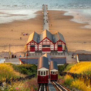 Summers Evening At Saltburn Photo Slate