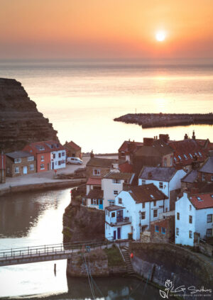 Sunrise Over Captain Staithes