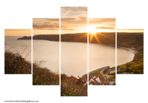 Sunrise Over Runswick 5PCS Wall Art