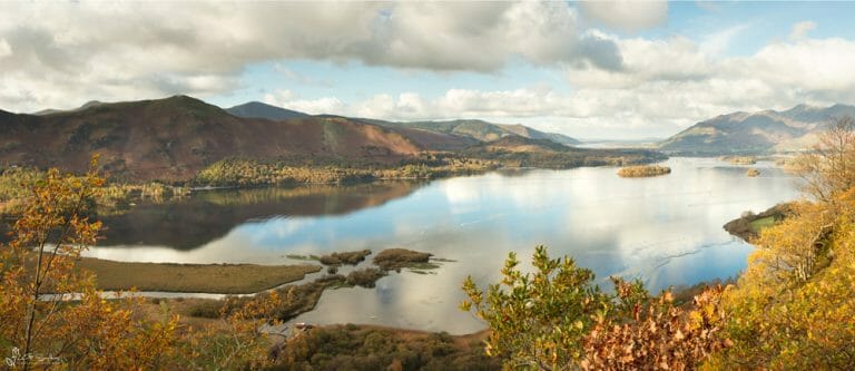 Surprise View Ashness Woods Derwent Water Panoramic