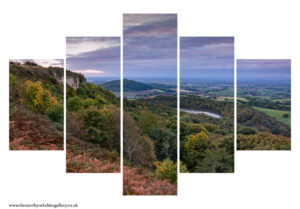 Sutton Bank Autumn 5PCS Wall Art