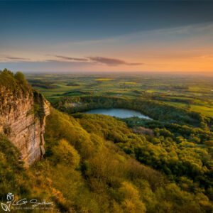 Sutton Bank Spring Photo Slate