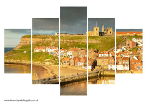 Tate Hill Sunset 5PCS Wall Art