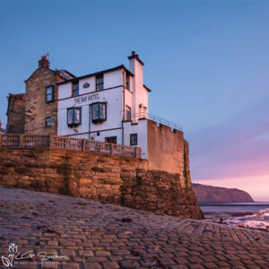 The Bay Hotel Robin Hood's Bay Photo Slate