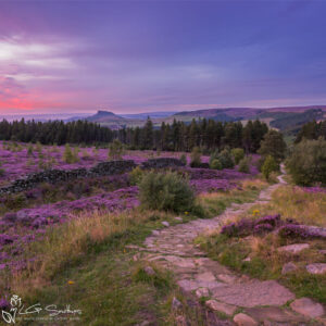 The Cleveland Way To Roseberry Topping Photo Slate