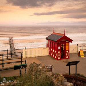 The Cliff Lift At Saltburn Photo Slate