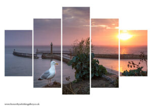 The Menace Of Whitby 5PCS Wall Art