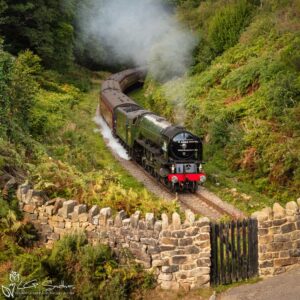 The Tornado Steam Train At Beckhole On The North Yorkshire Moors Railway Photo Slate