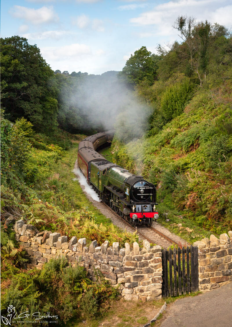 The Tornado Steam Train At Beckhole On The North York Moors Railway 1 The Tornado Steam Train At Beckhole On The North York Moors Railway