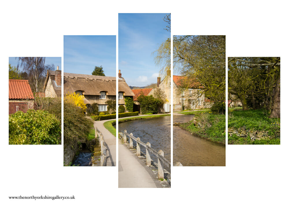 Thornton Le Dale Beck Isle Cottage 5PCS Wall Art 1 Thornton Le Dale Beck Isle Cottage 5PCS Wall Art