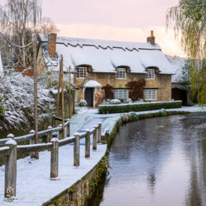 Thornton Le Dale Snow Photo Slate