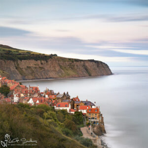 Tranquil Robin Hood's Bay Photo Slate