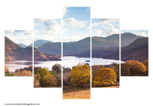 Ullswater England's Most Beautiful Lake 5PCS Wall Art