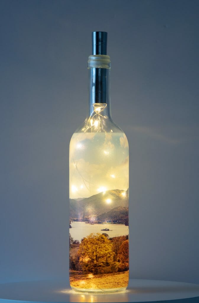 Lake District Light Up Bottles