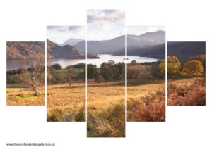 Ullswater Lake District 5PCS Wall Art